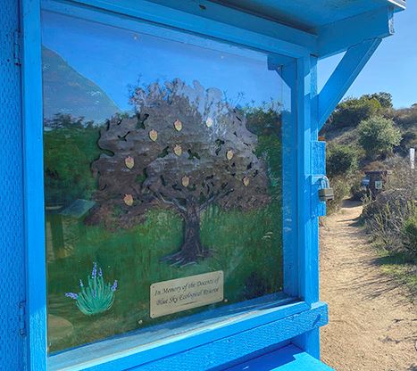 Blue sky docent memorial
