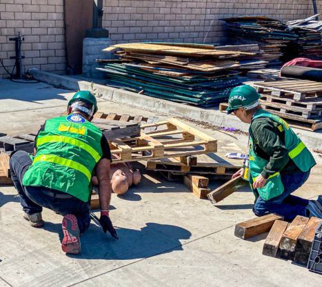 Poway CERT members learn search & rescues techniques