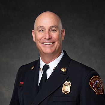 Poway Fire Chief Brian Mitchell