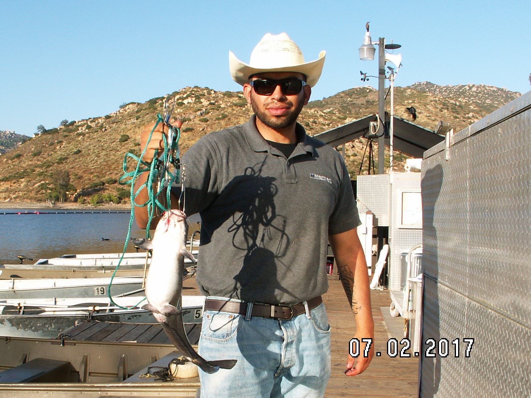Abel Salazar, Spring Valley, 2lb, 2 July 2017, Chicken liver and Koolaid