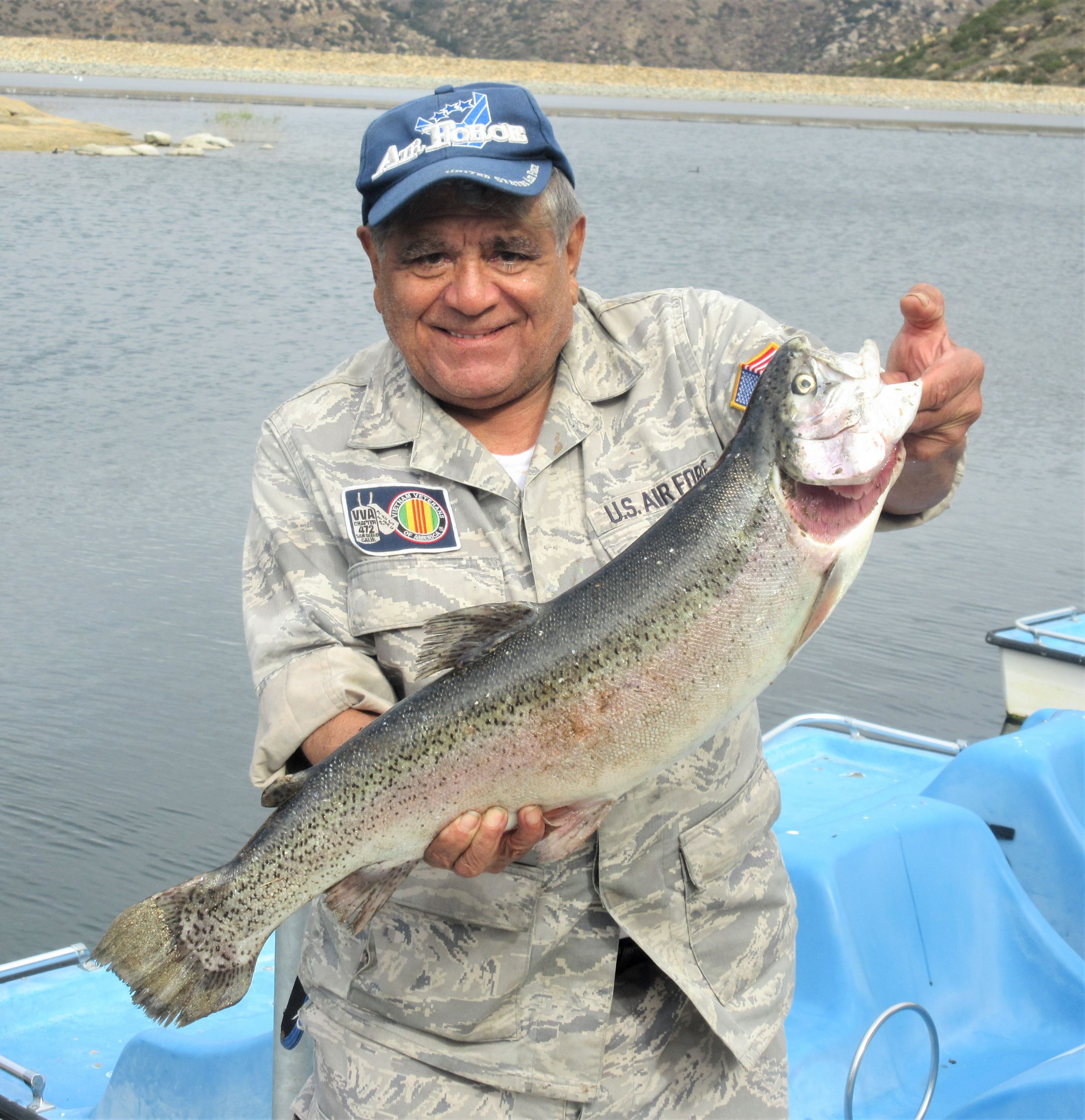 Rene Rodriguez 10 lb trout 25 Jan 2018 Half Moon Bay jig - Copy