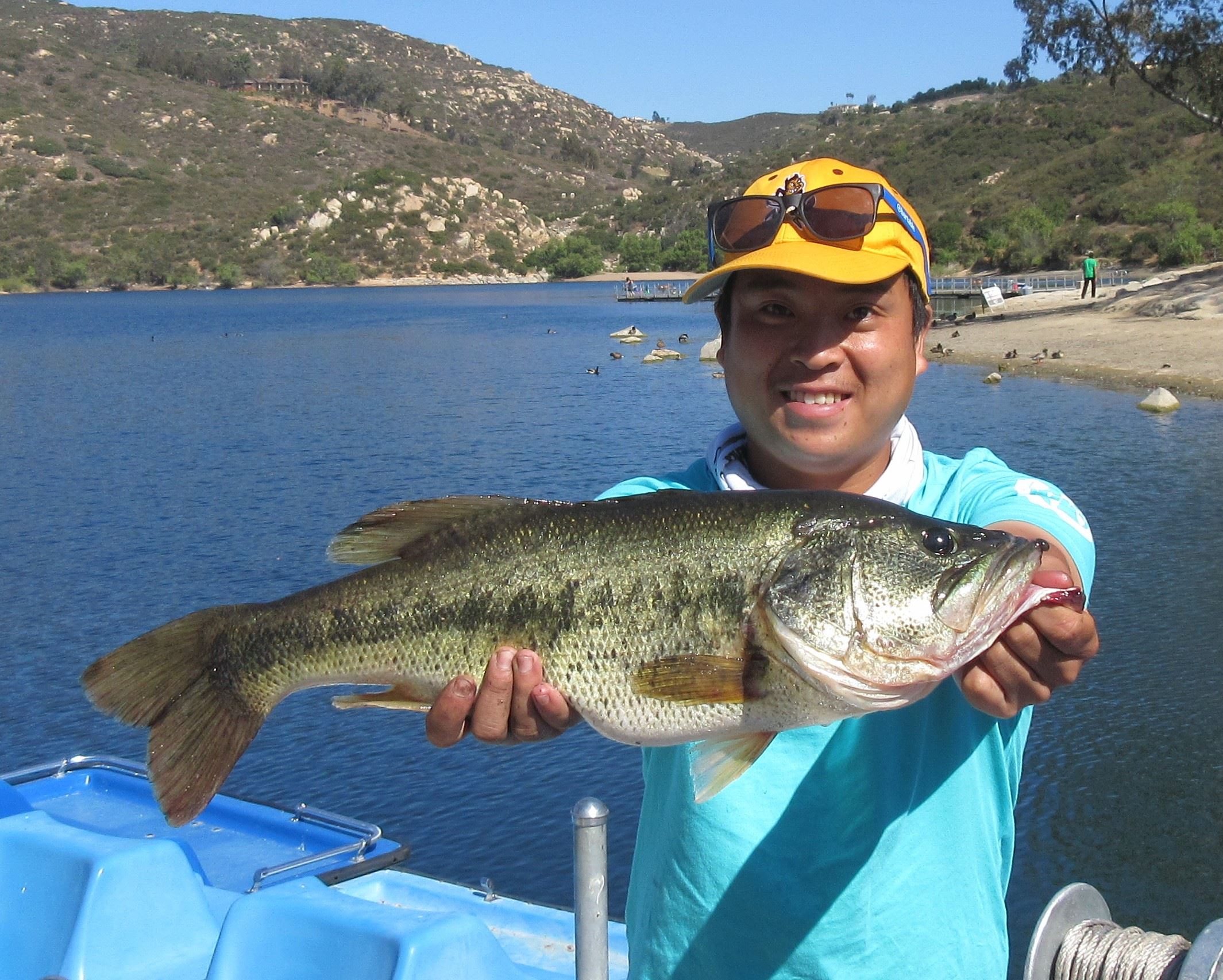 Derrick, 31 May 2018 4.5 lb roboworm, Pier, Poway