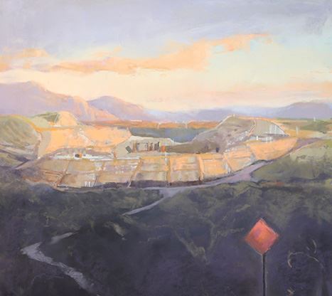 Inverted Ark is the artists take on the construction of underground water tanks at Mission Trails